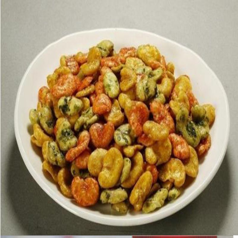 批发供应日本进口食品干果豆果子松川屋综合蚕豆300g 24罐一箱