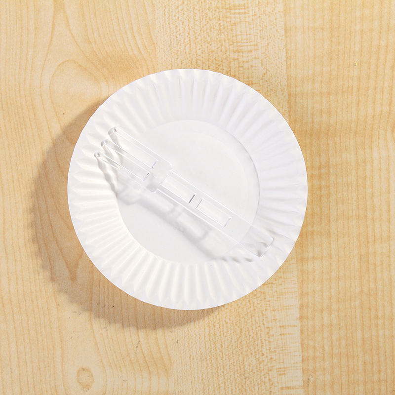 现货供应 一次性塑料蛋糕叉盘 5盘5叉蛋糕叉盘套餐