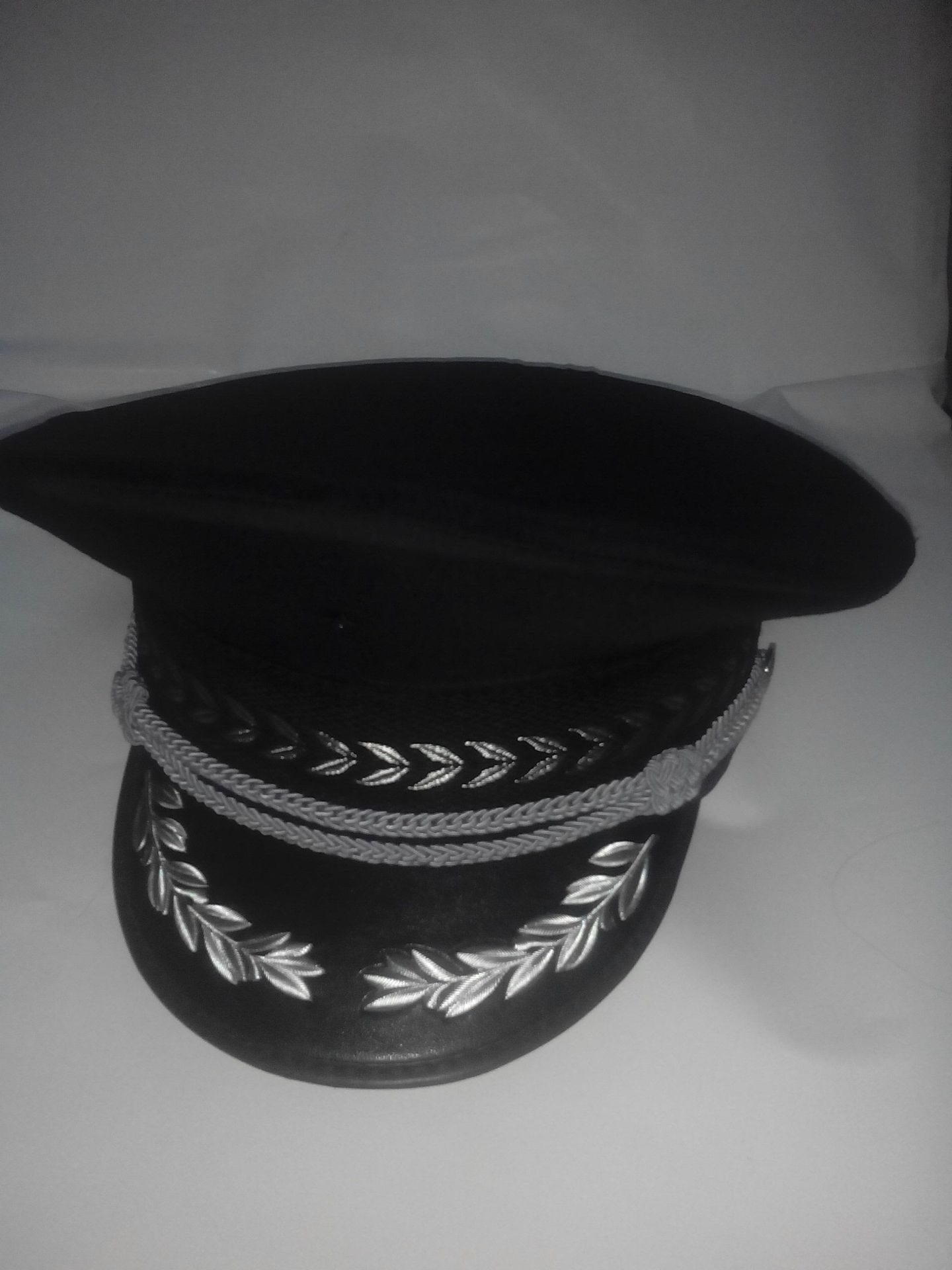 厂家直销批发新式保安大盖帽 保安帽子 保安大檐帽