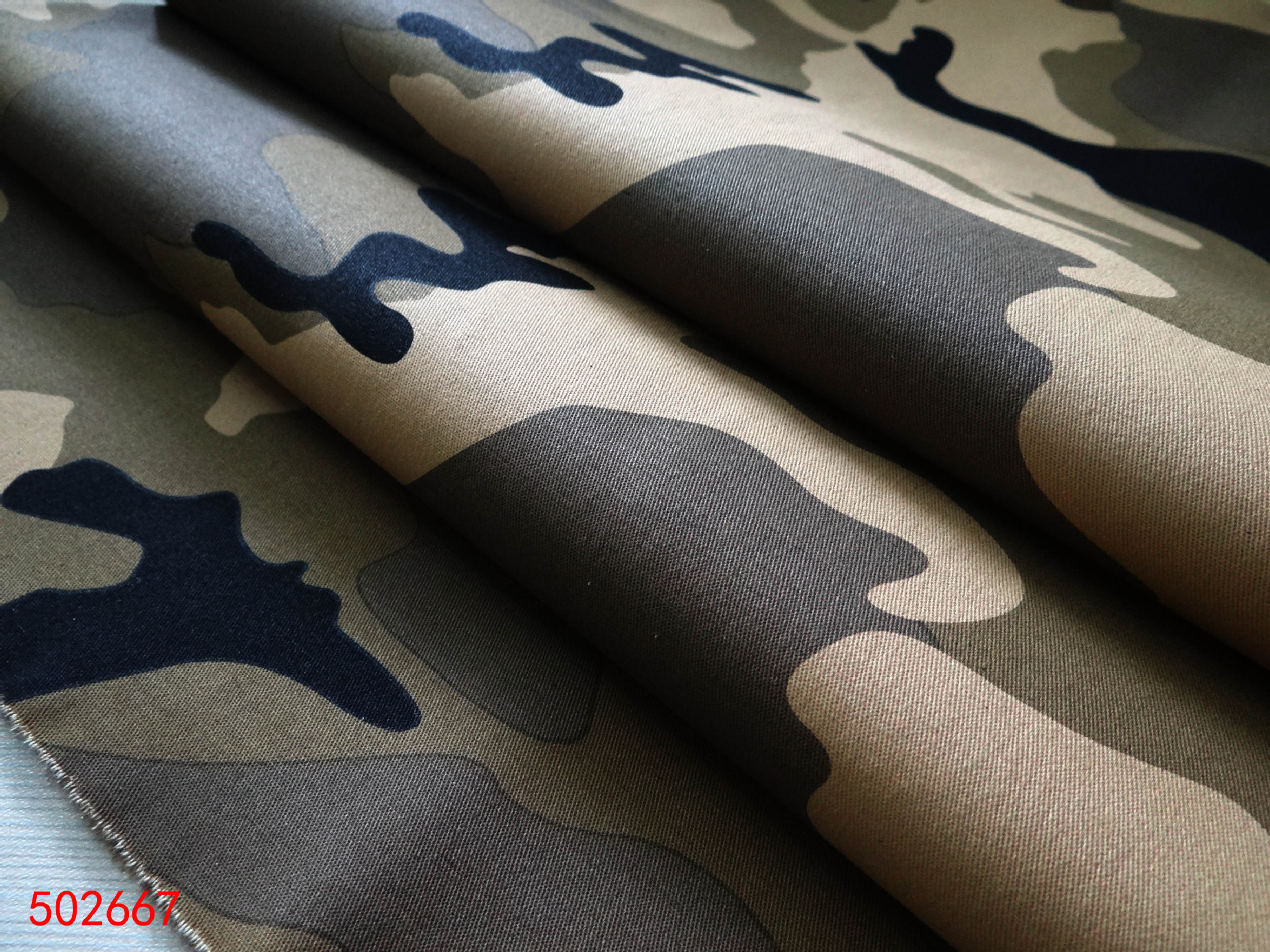 高原荒漠迷彩印花 男装工衣迷彩 印花布销售