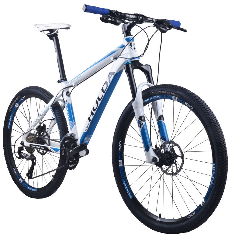 26寸27速30速哈路达xc651山地车自行车huldabike深圳厂家直销白蓝