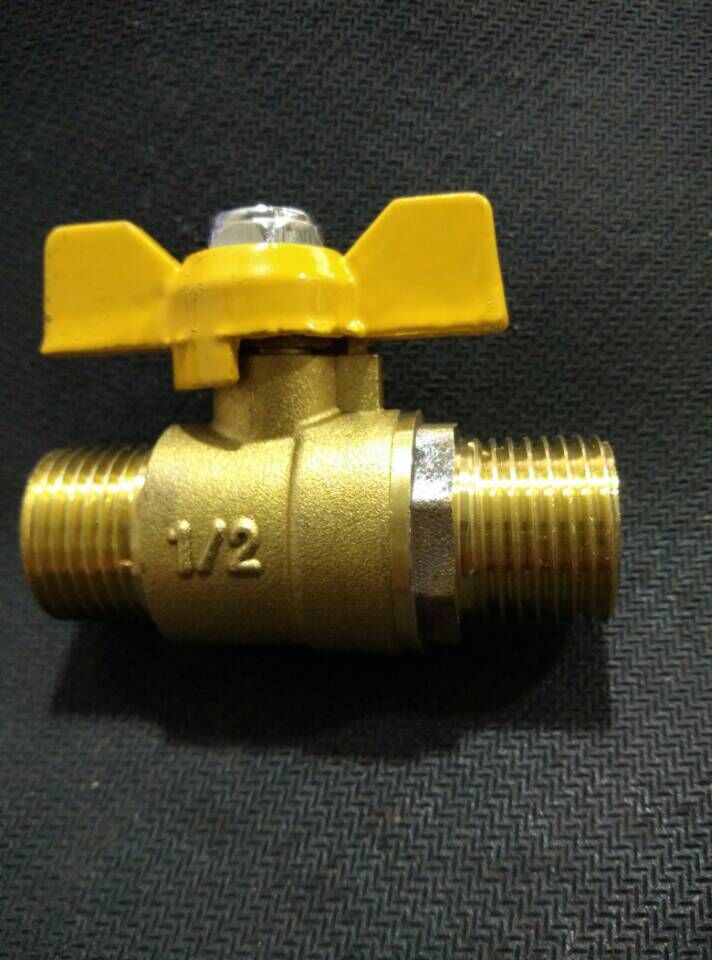 玉环厂家供应单向蝶柄燃气阀 煤气阀门 英