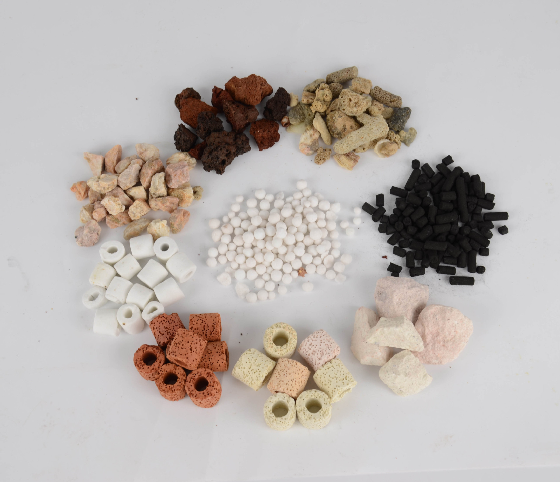 鱼缸水族箱过滤器滤材十合一陶瓷环 font color=red>生化 /font>培养 