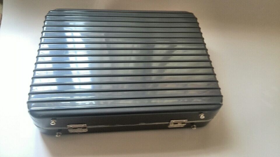 定制abs pc公文箱手提密码箱 16寸商务旅行铝合金登机行李密码箱