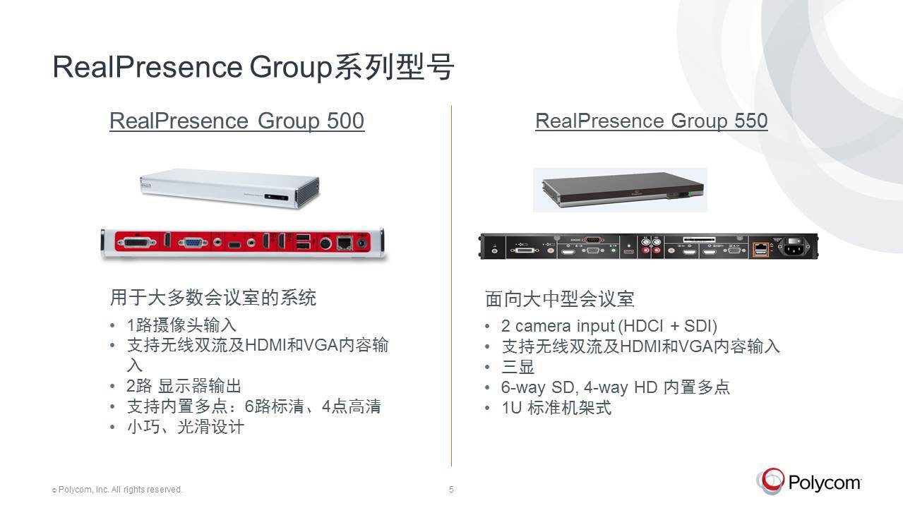 宝利通polycom group550- 720/1080视频会议终端系统正品行货包邮