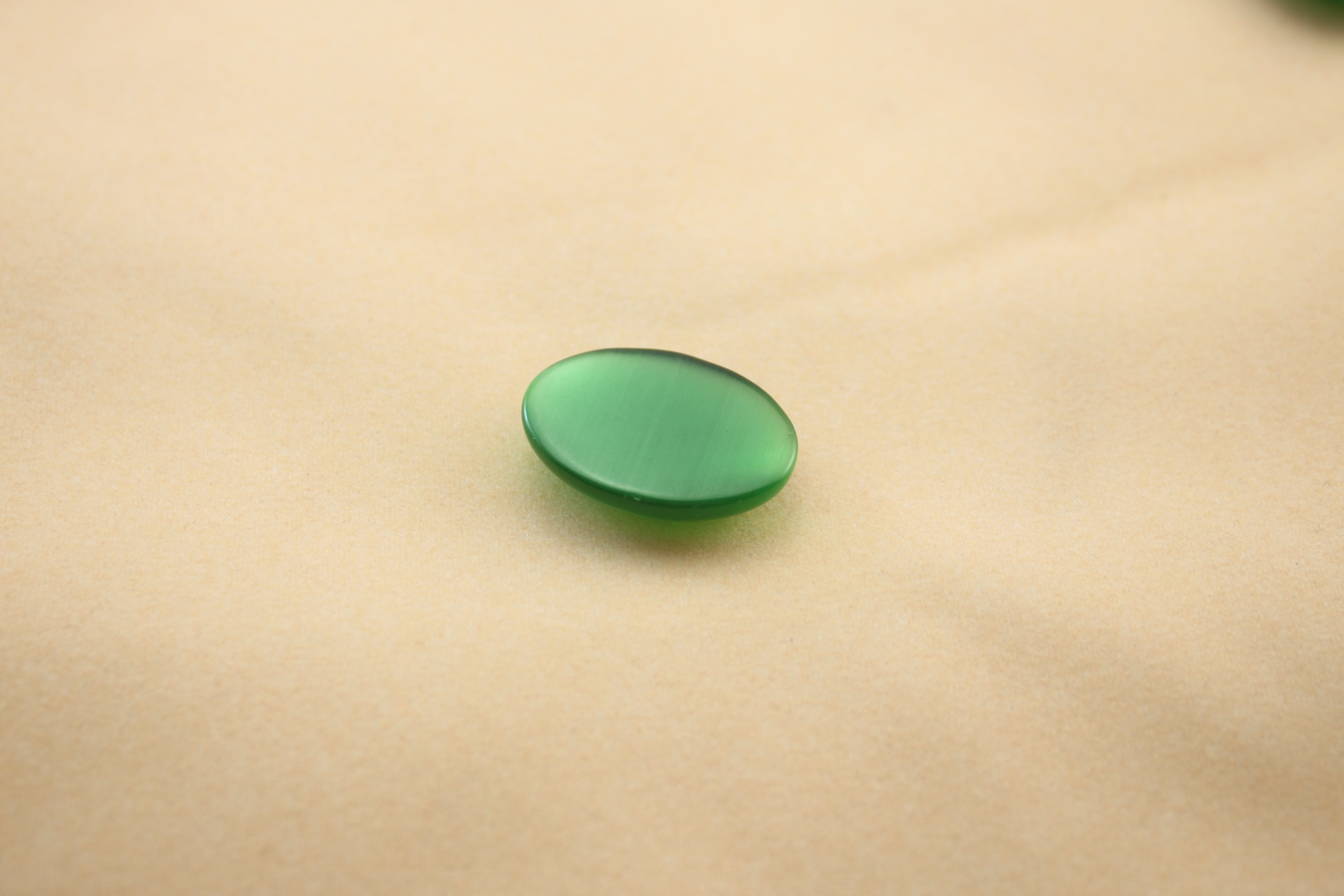 diy猫眼石饰品配件68椭圆平底戒面人造猫眼石厂家直销可定