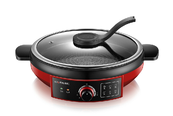 利仁jg-j3501电煎锅 多功能电火锅电热锅 家用电热锅 正品