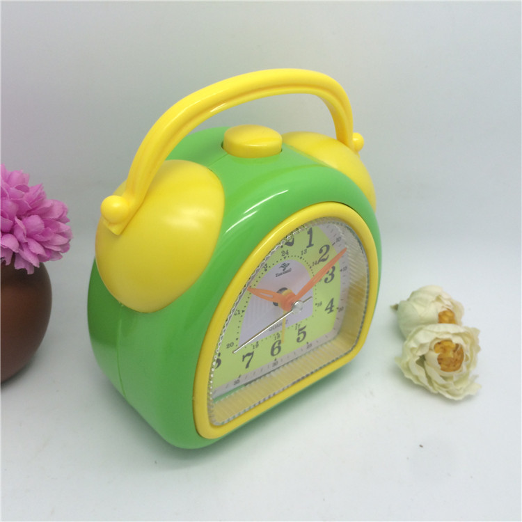 东盛华日系列小双音小双铃闹钟创意可爱电懒人子闹钟学生礼品批发