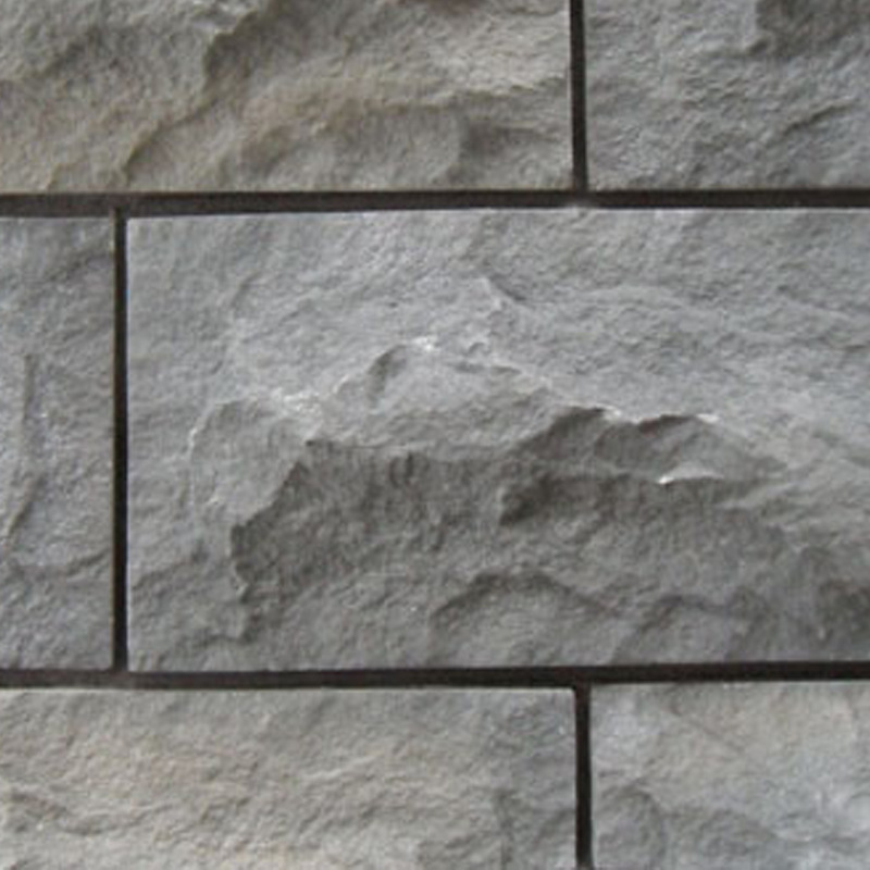 山东芝麻灰蘑菇石干挂 石材蘑菇石干挂定制加工 北方优质芝麻.