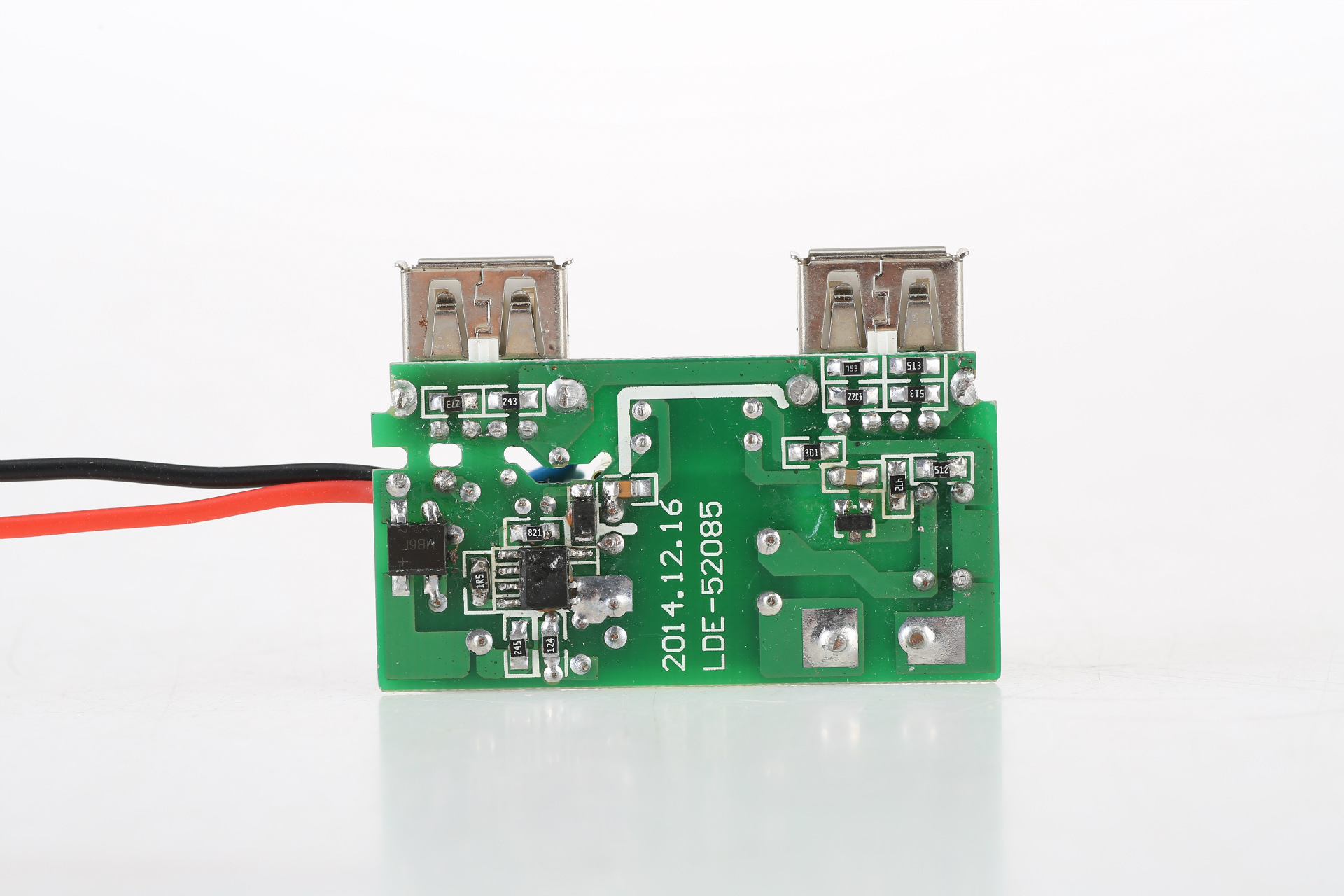 排插座usb电源板 5v2.1a手机充电器usb电路板 加工定制 厂家直销