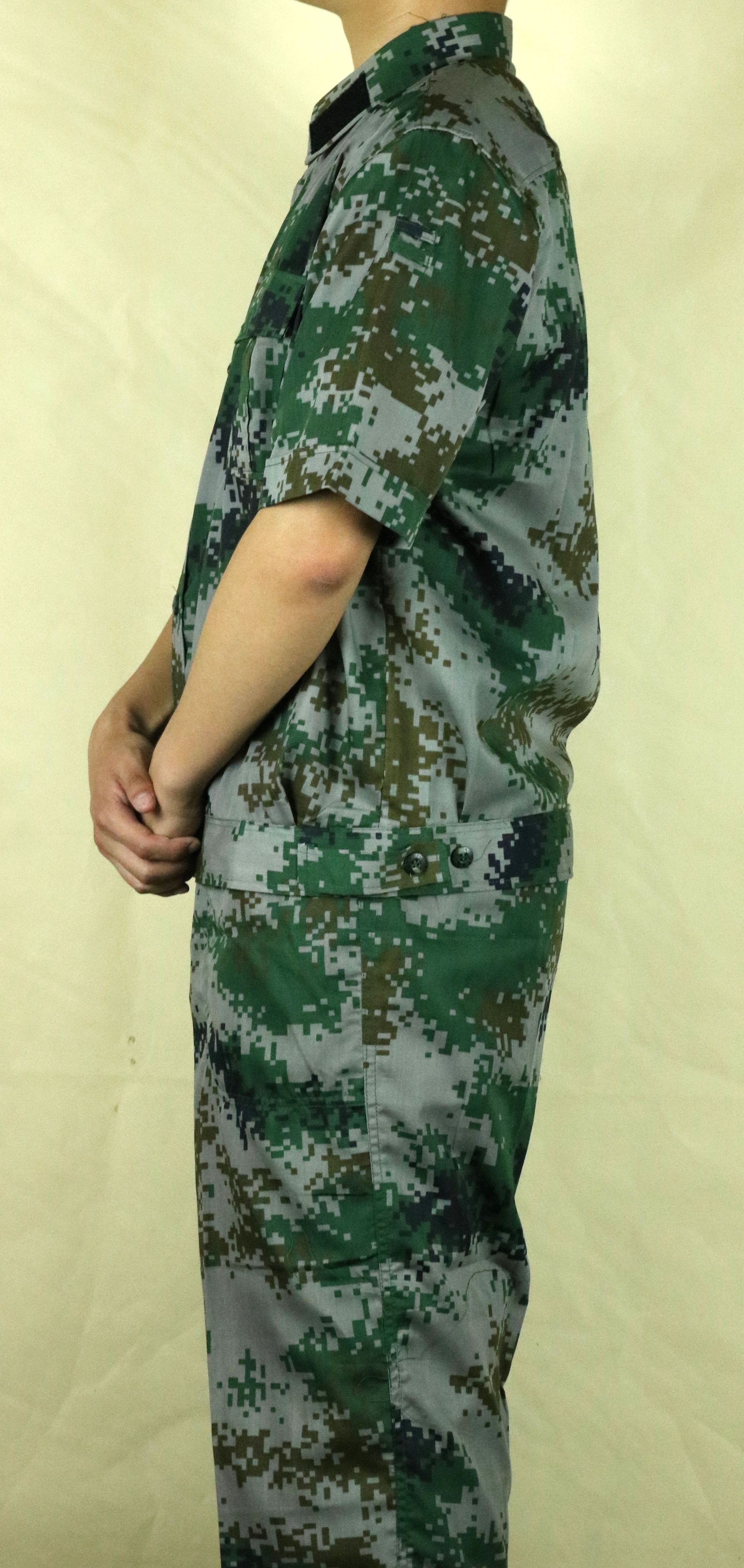 07式迷彩服 军训服 户外休闲劳保服 大