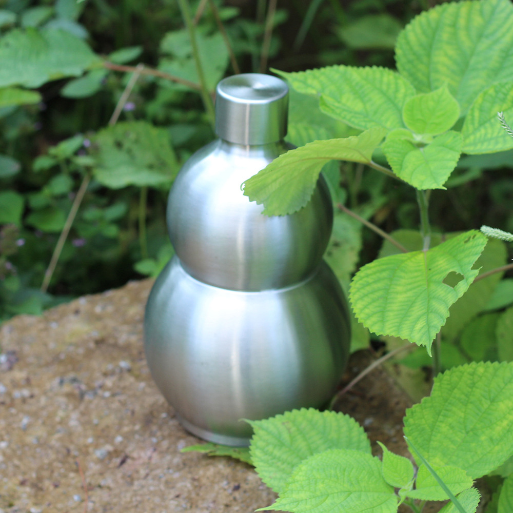 葫芦创意保温杯可爱个性便携情侣茶杯 不锈