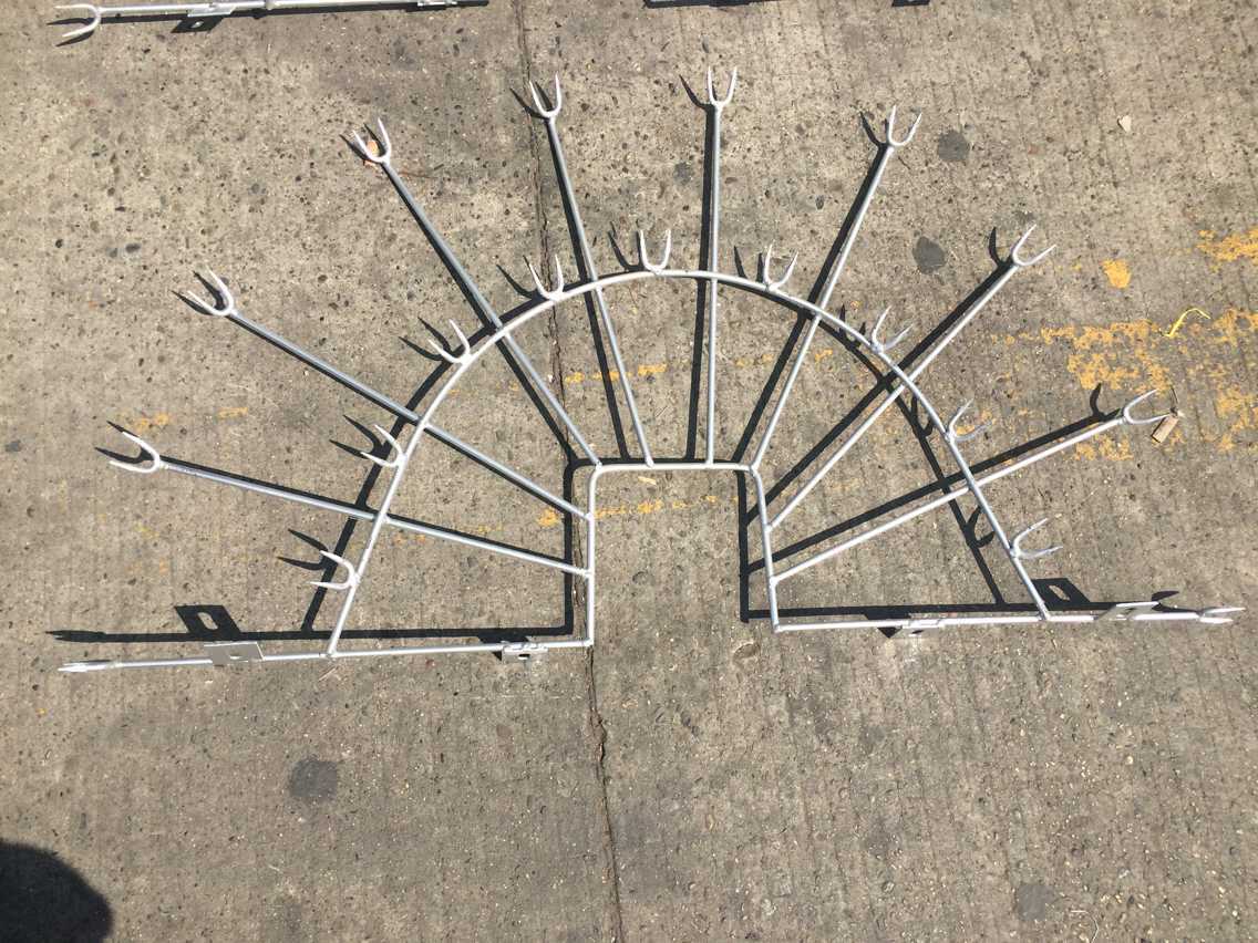 小区防爬刺钉阳台防盗刺钉不锈钢围墙栏刺钉刀锋刺热镀锌伞刺