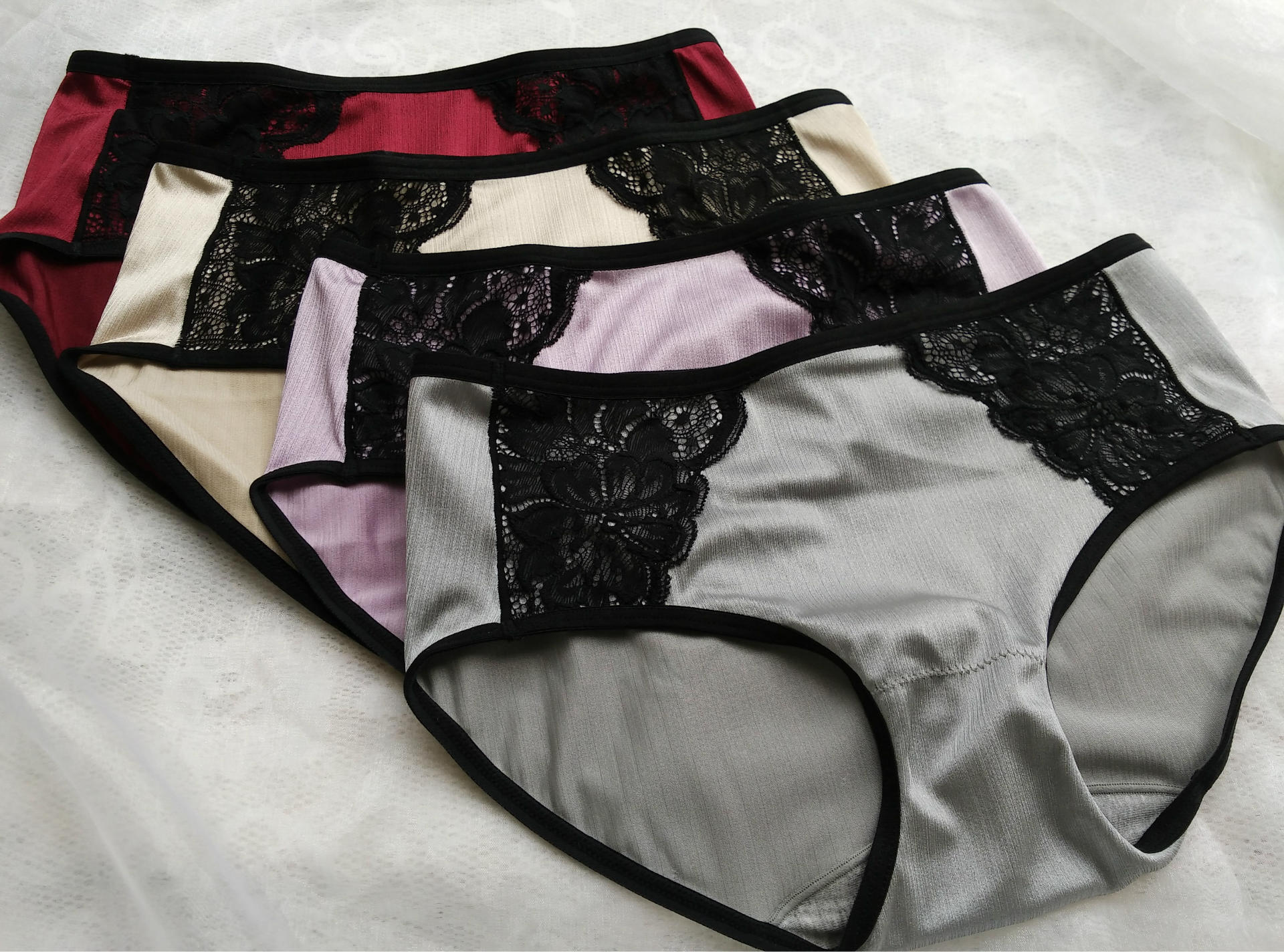 爱家拉丝款无痕内裤 外贸原单三角裤