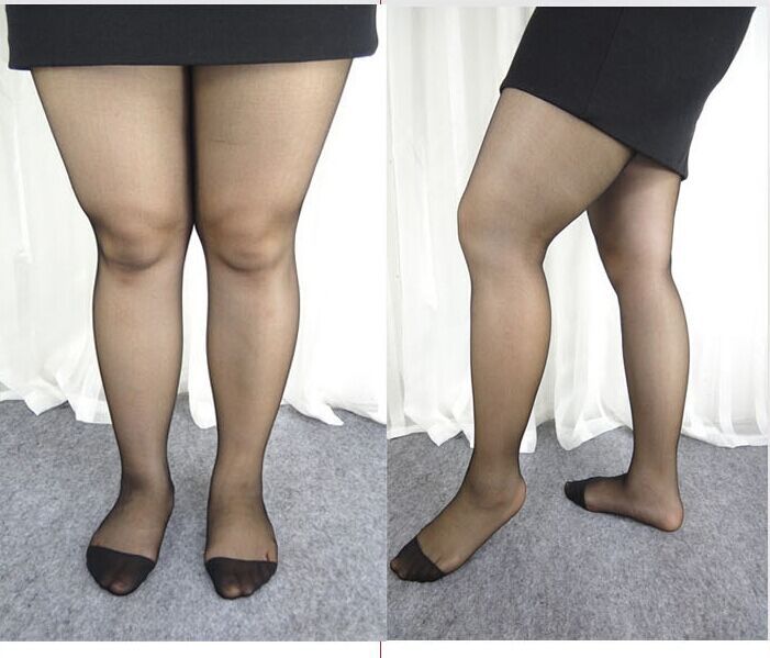 胖mm 肥姐加大码女丝袜子 防勾高弹 180斤隐形丝袜 女夏薄女袜