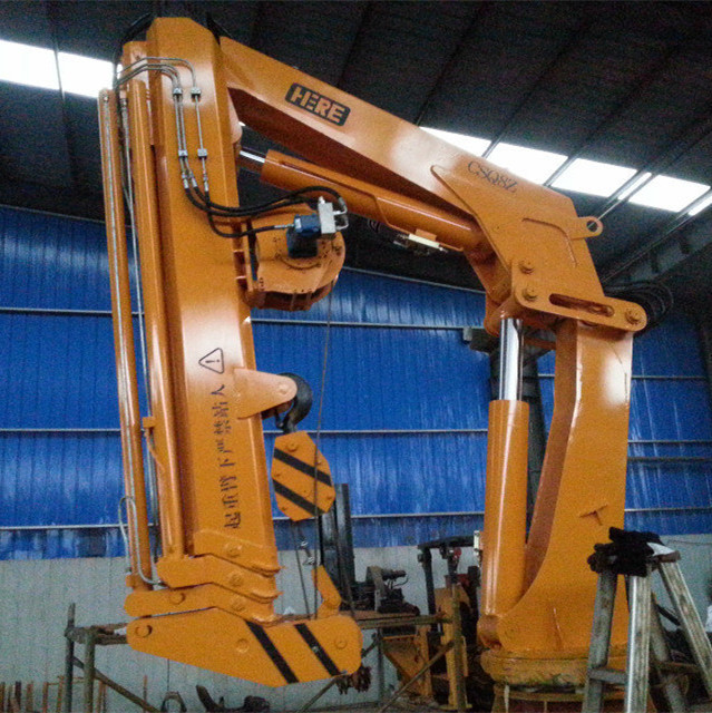 液压起重机_船用吊机 6t船尾吊机 小型液压伸缩臂 - 阿里巴巴