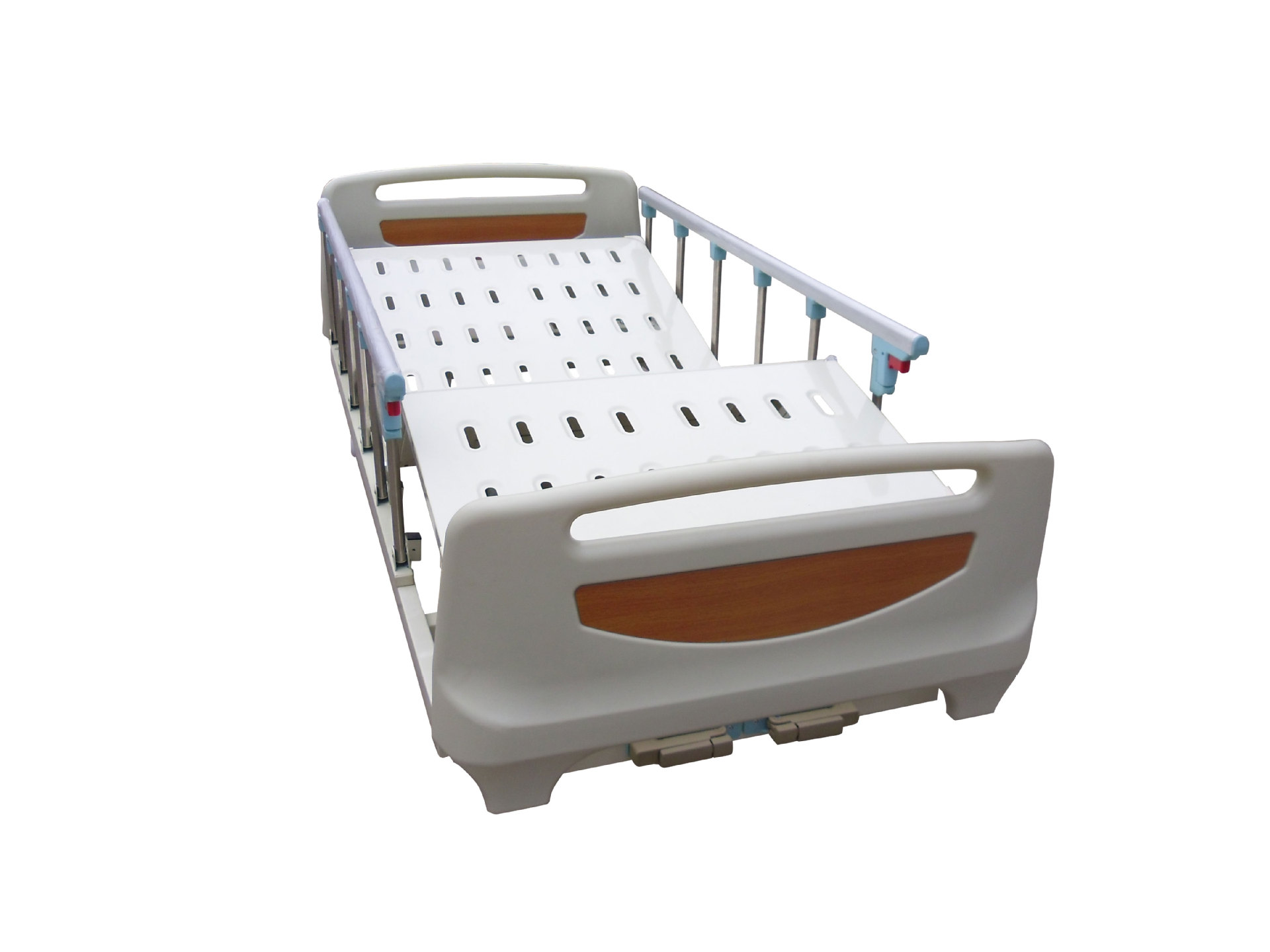 厂家供应木纹色超低床 老人超低床 养老院护理床 老人护理床