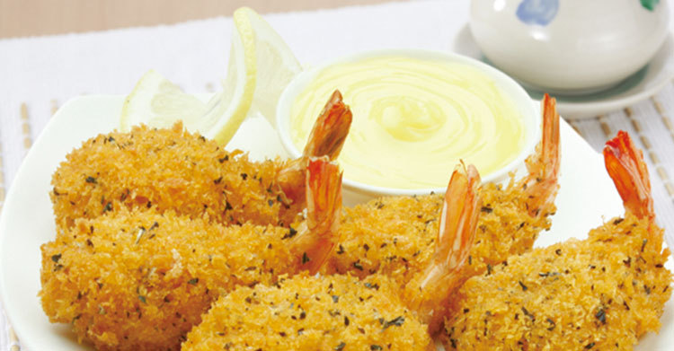 亚洲渔港(香草凤尾虾)500g/盒约25枚 大连油炸海鲜小吃肯德基专供