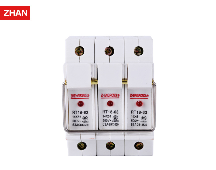 鑫成宇批发熔断式隔离开关rt18-63/2-3p阻燃塑料外壳漏电保护器