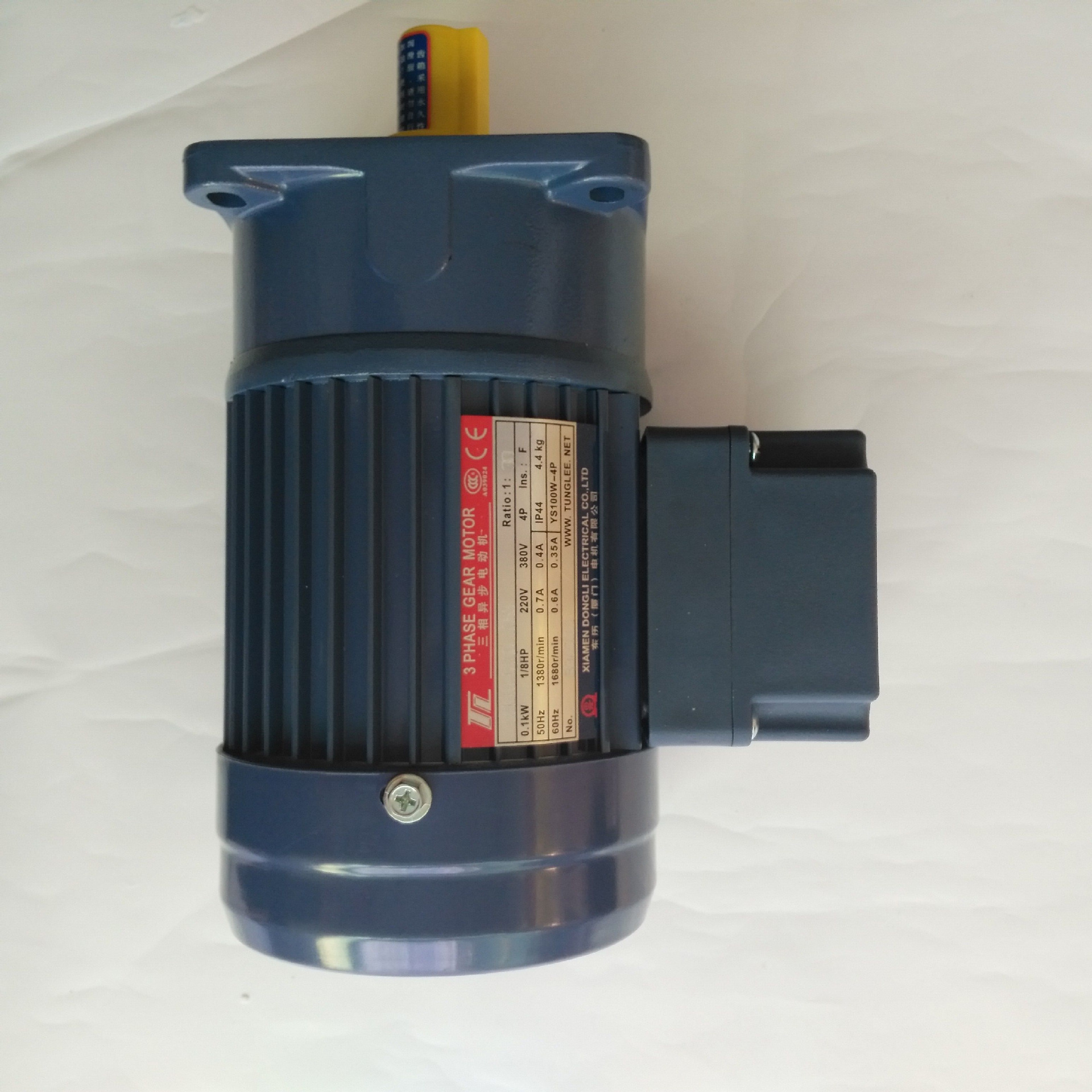 台湾东力齿轮减速机pfpf180100ys100w4p减速箱电机现货直供