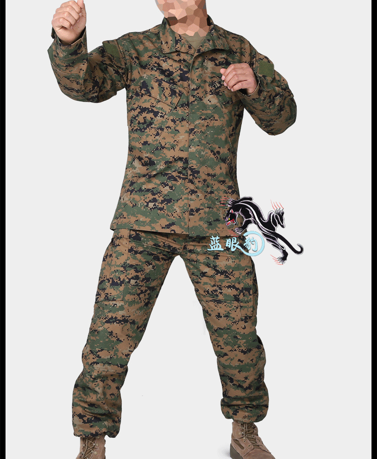 mccuu陆战队常规迷彩服 野外cs作战