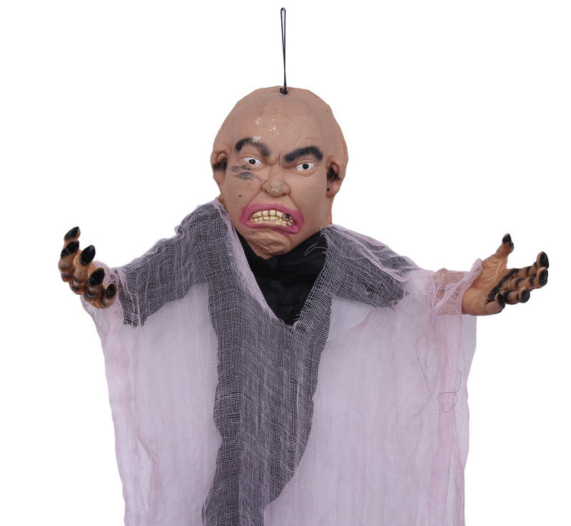 万圣节吊鬼酒吧ktv鬼屋装饰布置道具恐怖吊鬼挂件鬼节尸体挂饰