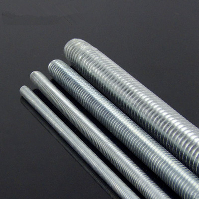 现货供应 国标丝杆1-3米全扣丝 通丝扣吊杆 镀锌丝杠