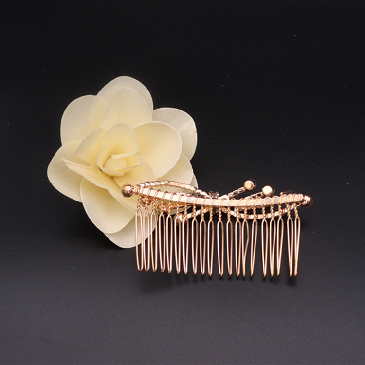 最新款时尚几何形闪耀的插梳