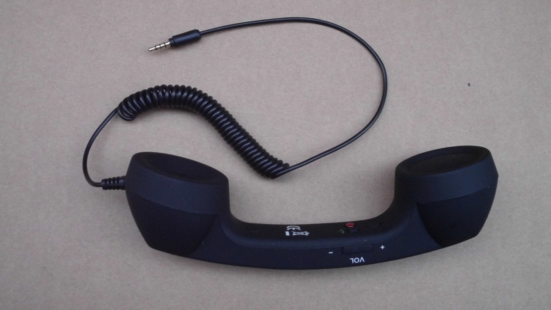 磨砂复古听筒 防辐射听筒 可调节能音量大