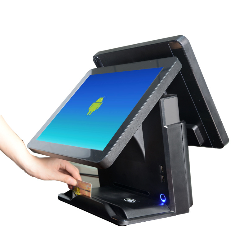 安卓智能收款机 双屏收银机 二维码支付 tps515