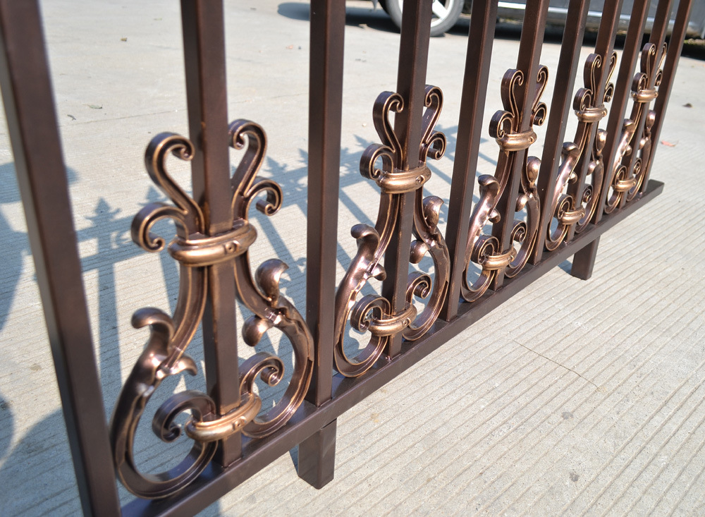 批发生产 铝合金庭院围栏 铝合金安全护栏 铝合金隔离护栏