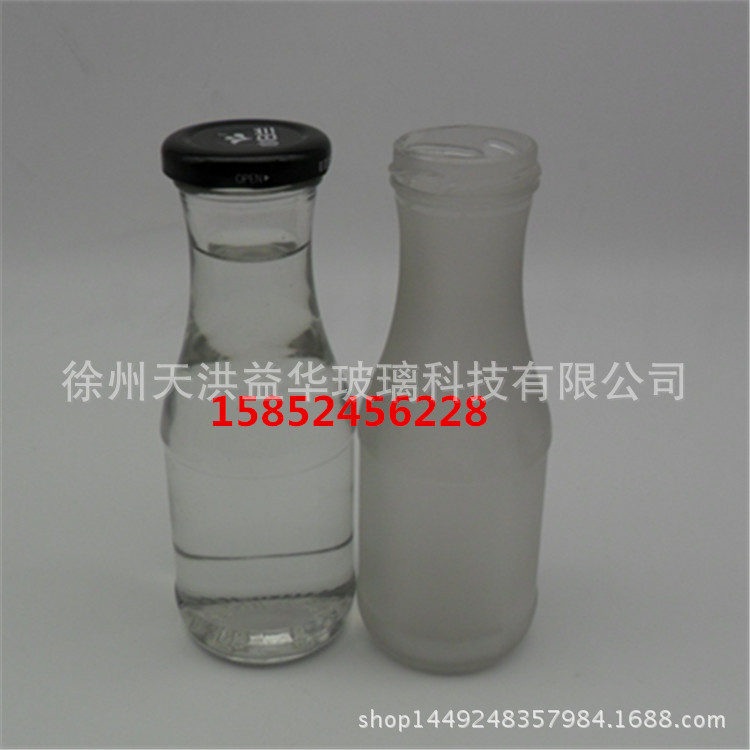 玻璃饮料瓶_批发玻璃 果汁玻璃瓶 芒果汁瓶 铁