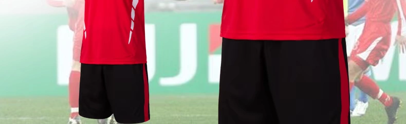 15年新款短袖足球训练服球迷版足球服套装男足球队服定制批发