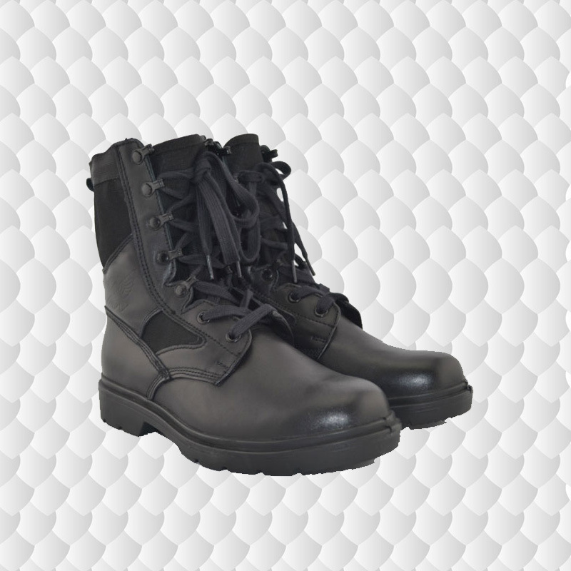 迷彩铺新式06伞兵作训靴3514配发正品黑色作战靴空降跳伞靴批发