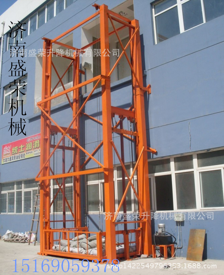 济南导轨式升降机