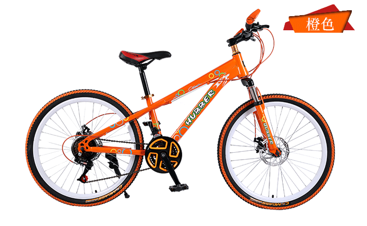 新品24寸捷豹女士青少年山地自行车21速减震碟刹山地车自行车批发