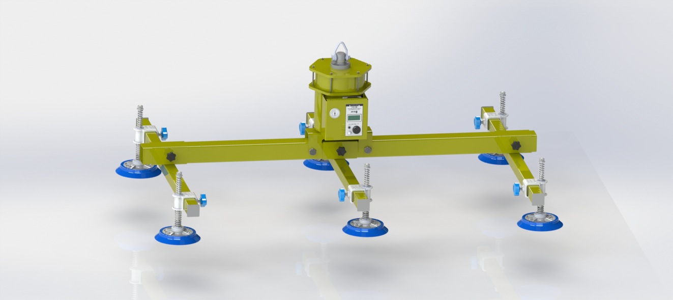 真空搬运机械手( 真空吸附式 机械手;机械手吸盘;板材上料吸盘):是专