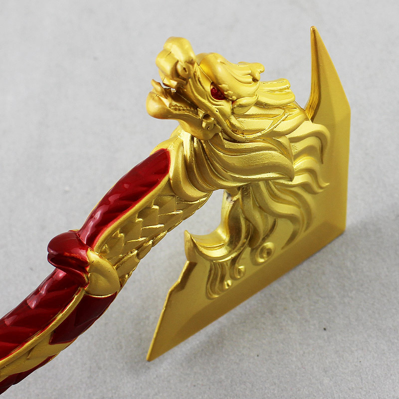 17厘米带皮套龙啸手斧5