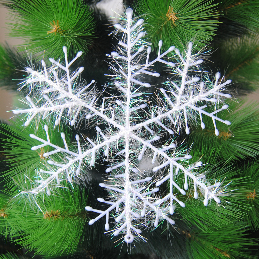 名称:22cm七彩绕线雪花