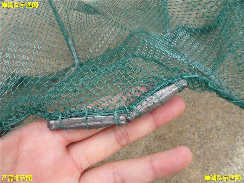 加重加密19节地笼(全长4米)虾笼龙虾网