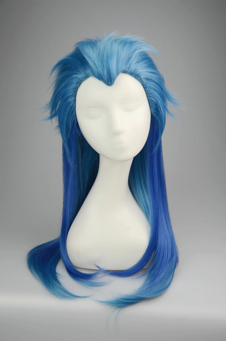 西游记 西海龙王 小白龙拟人 古装 渐变美人尖cosplay假发