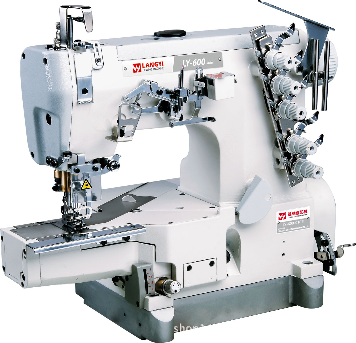 高速绷缝机 三针五线 600小方头 工业缝纫机 售后保障