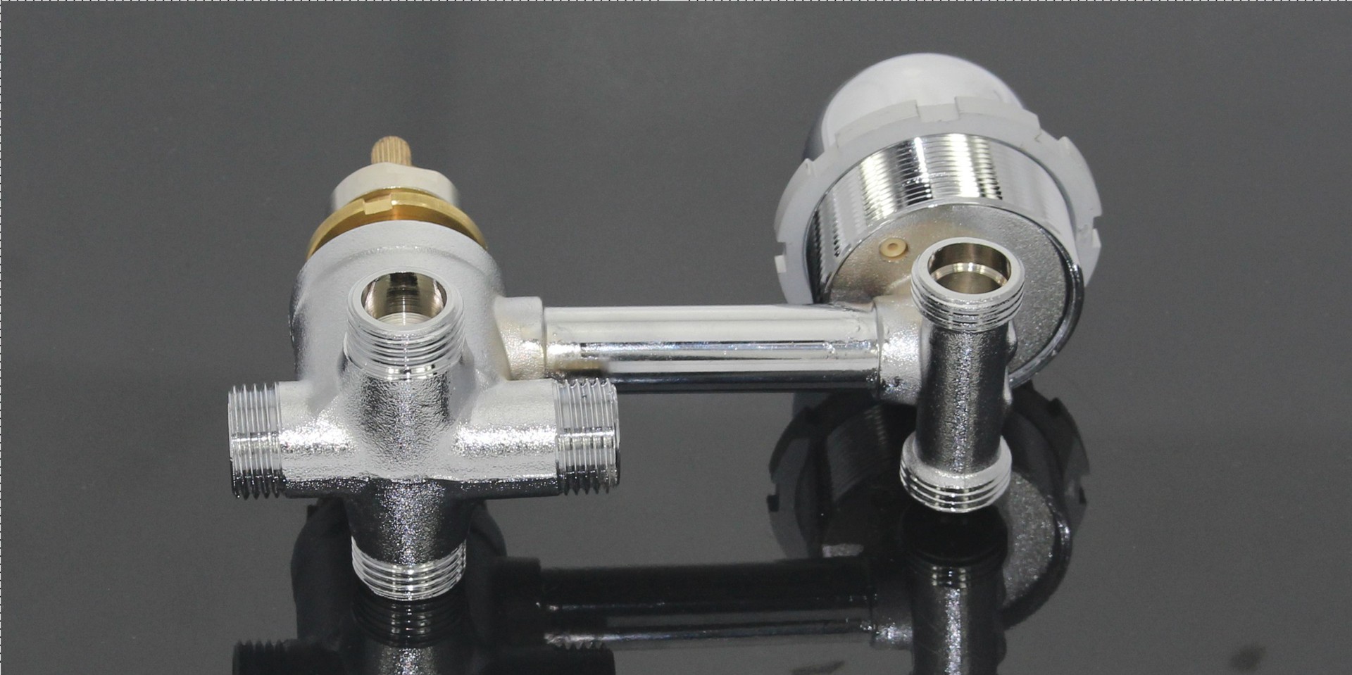 牙纹连接,全铜4档分水阀 k100-4j-10907 淋浴屏,蒸气房龙头