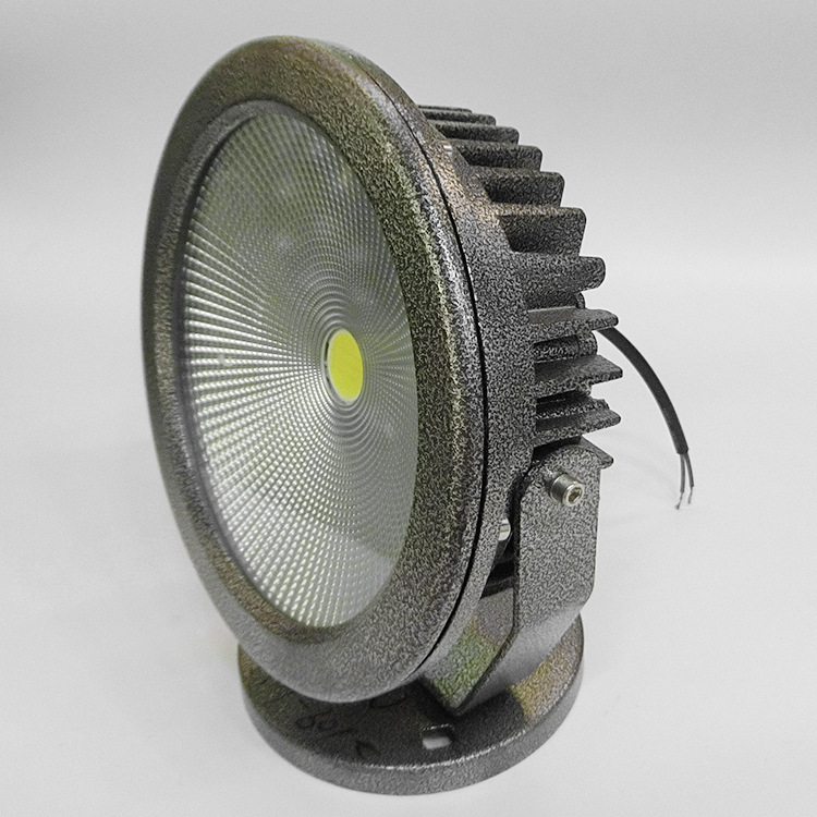 铝材led小射灯 经久耐用玻璃钢灯罩 优质led户外射灯 厂家直销