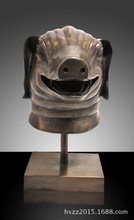 金属工艺品厂家铜铸造厂家铜雕塑厂家工艺品厂家铸造十二兽首猪首