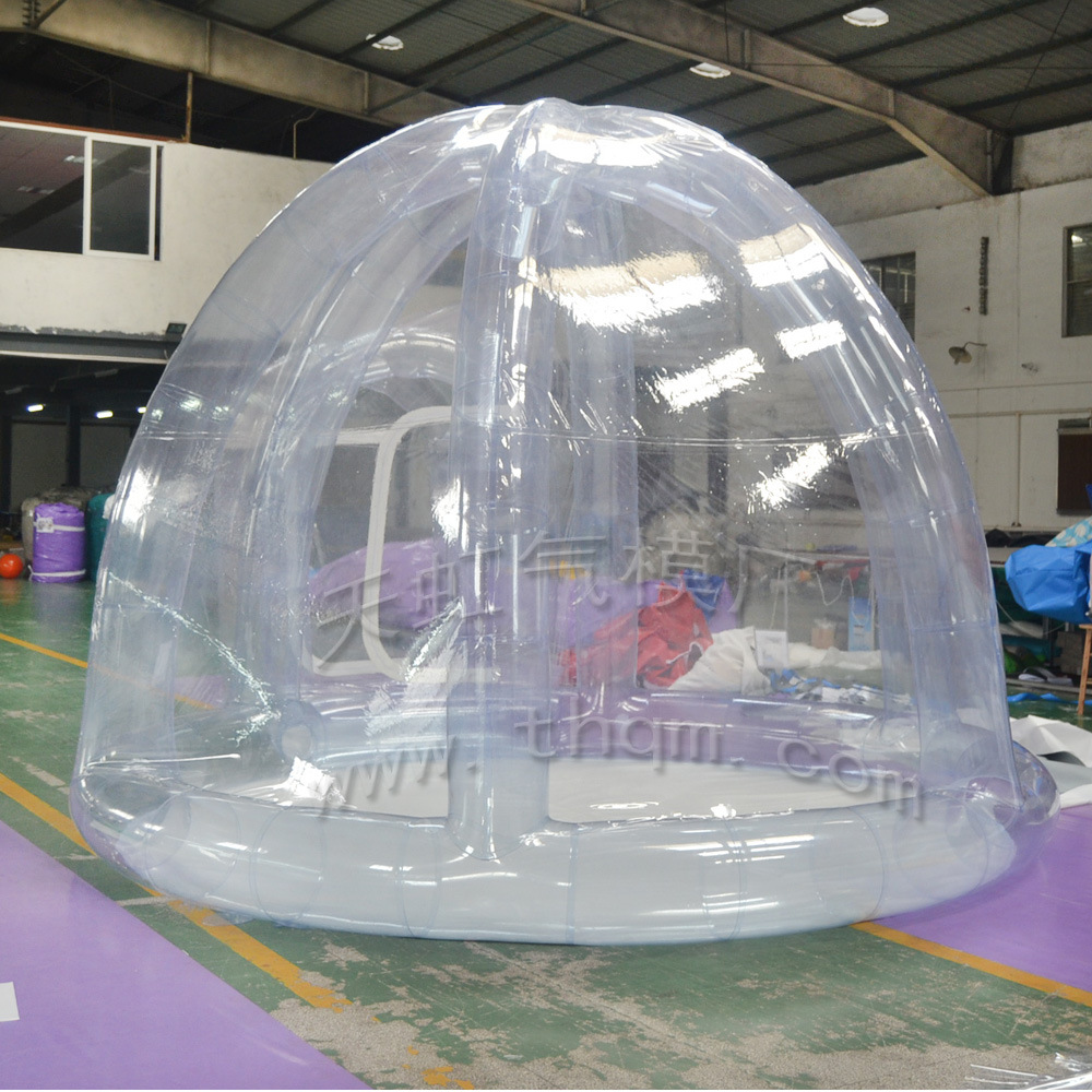 充气泡泡屋 充气pvc球形帐篷 酒店陆地透明气泡屋 加厚水晶球