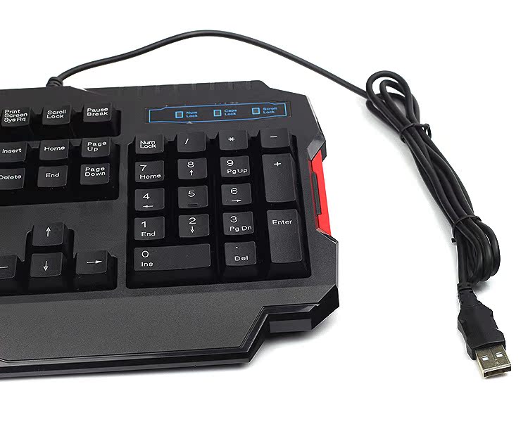 烽火狼k2 电脑键盘 usb接口办公游戏