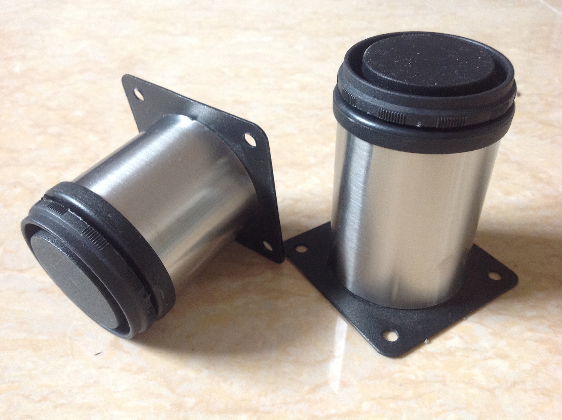 供应直径50mm可调沙发脚/橱柜脚/空心铁底座