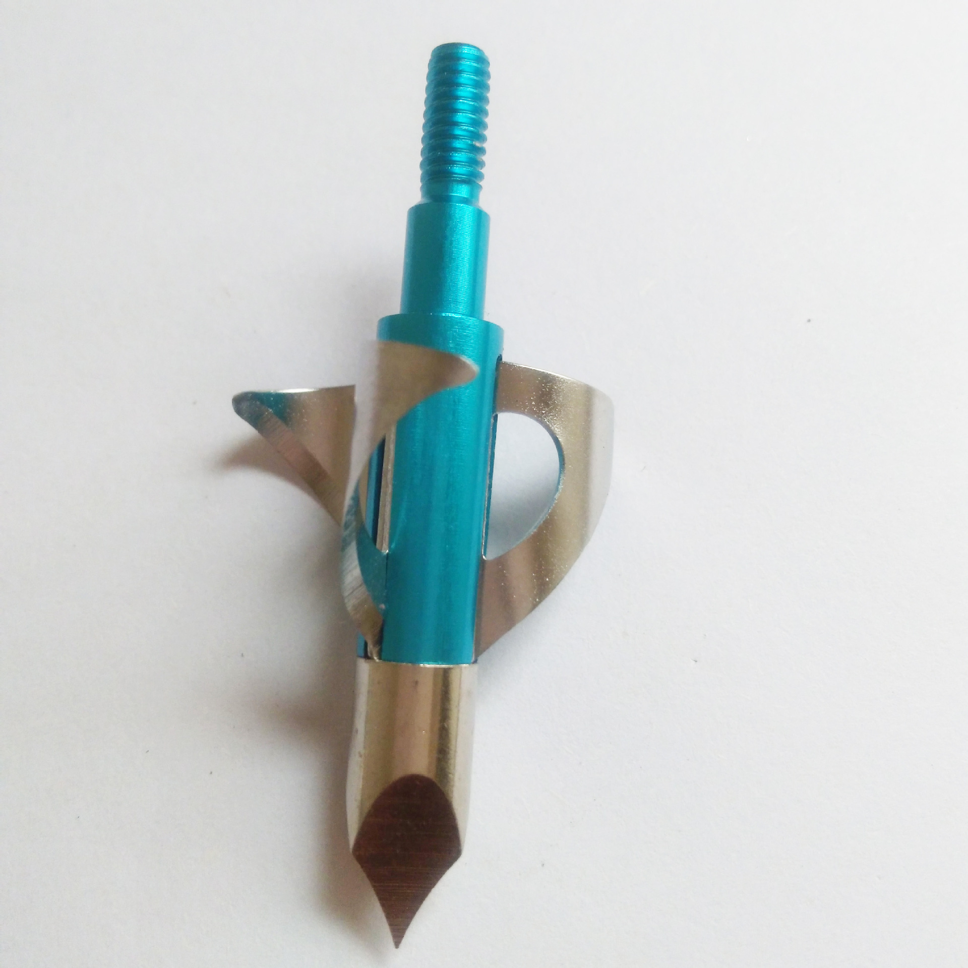 厂家直销狩猎箭头征服箭头反曲弓玻纤碳铝合金箭通用征服者箭头