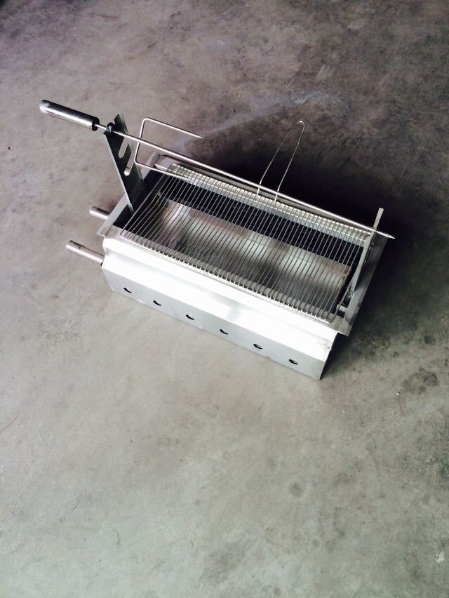 可视烤羊腿炉 无烟木炭自动翻转加厚烤羊腿炉烤串炉烤串小炉